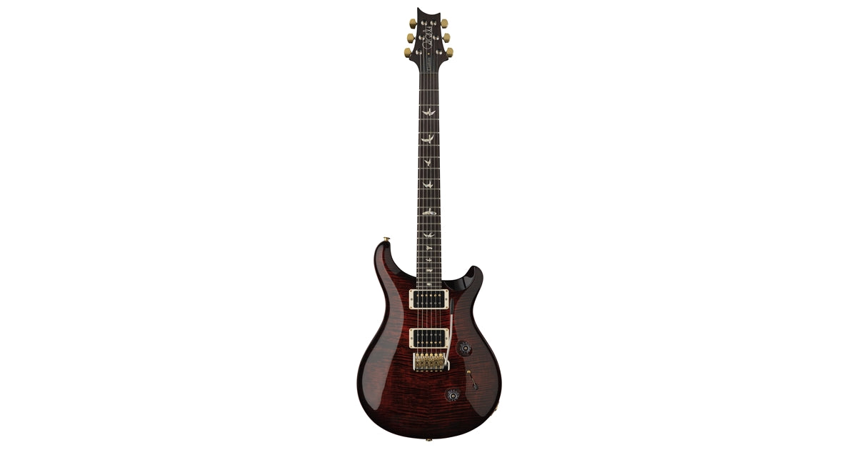 Prs Custom 24 Pattern Thin 10-Top Fire Smokeburst