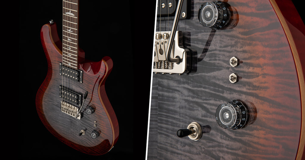 Prs SE Custom 24-08 Charcoal Cherry Burst 2025