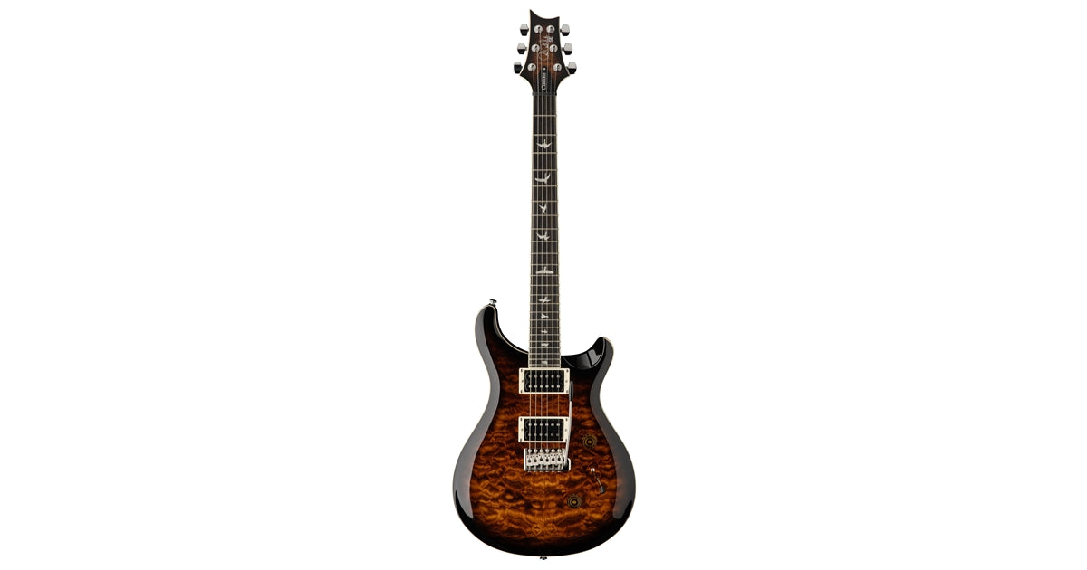 Prs SE Custom 24 Quilt Black Gold Burst 2025