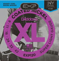 D'Addario Exp Coated Nickel 09-42 Muta Per Chitarra Elettrica