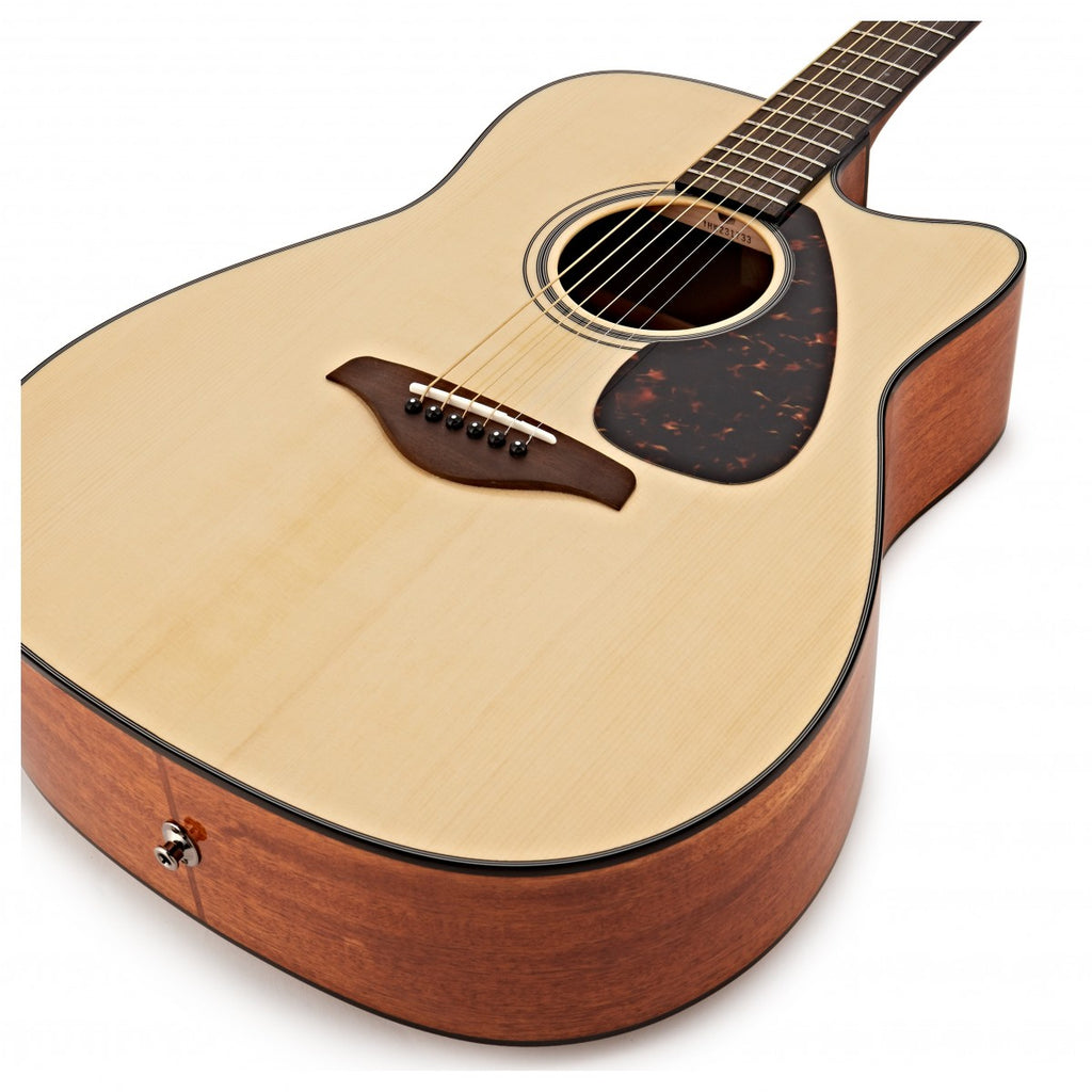 Yamaha Fgx800C Ntii Chitarra Acustica Elettrificata Natural