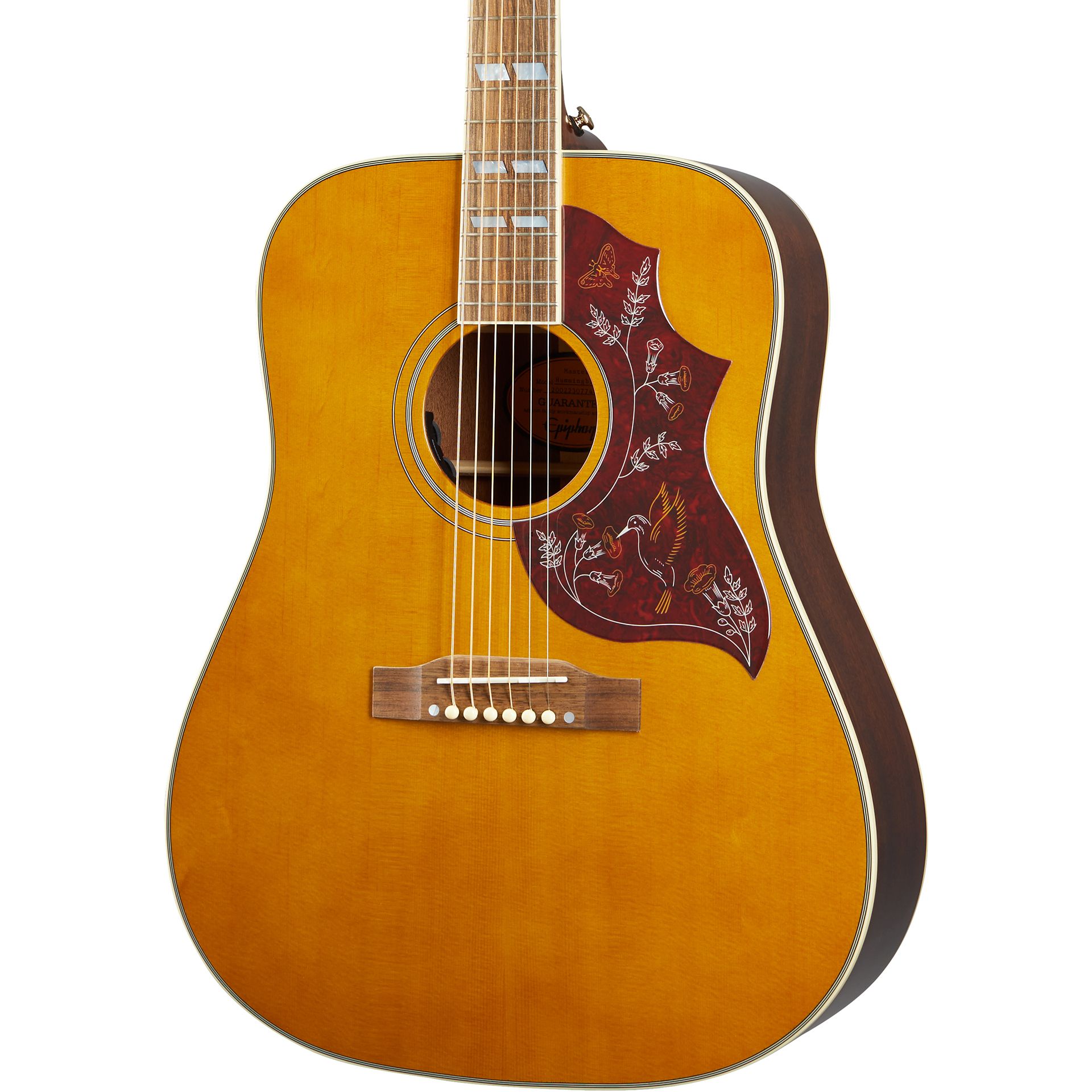 Epiphone Masterbildt Hummingbird Aged Antique Natural Gloss Acustica Elettrifica