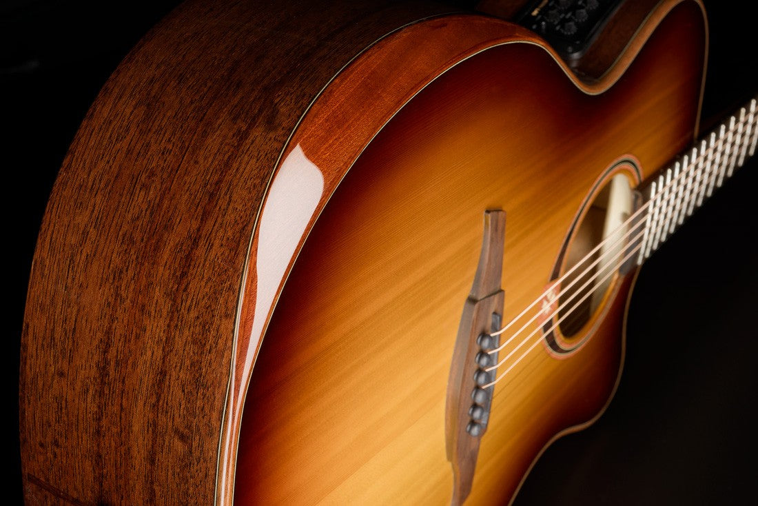 Lag T118ABCE-BRS Chitarra Acustica Auditorium Bevel Cutaway EQ Brown Shadow