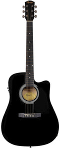 Squier Sa105Ce Dreadnought Cutaway Black