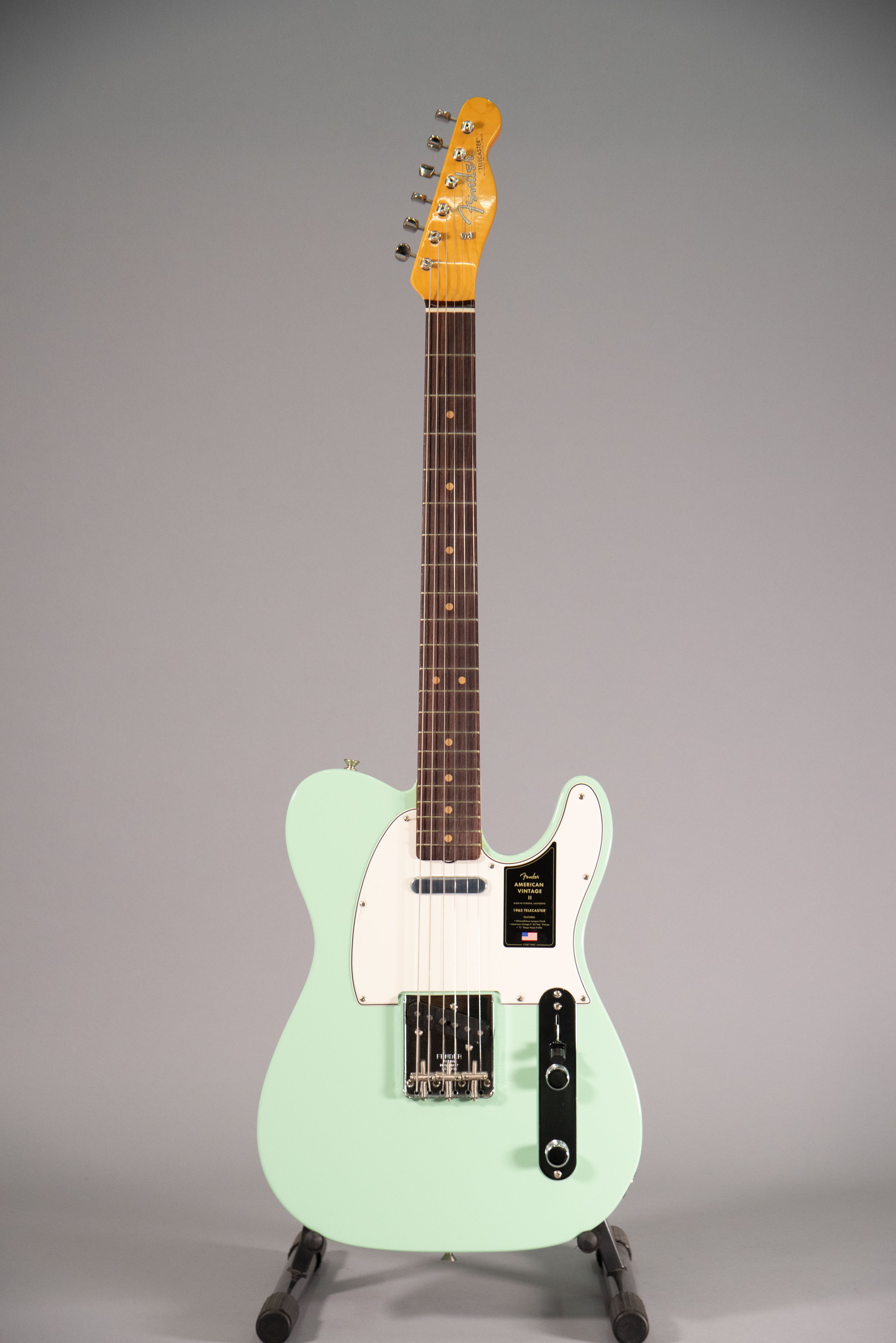 Fender American Vintage II 1963 Telecaster Surf Green