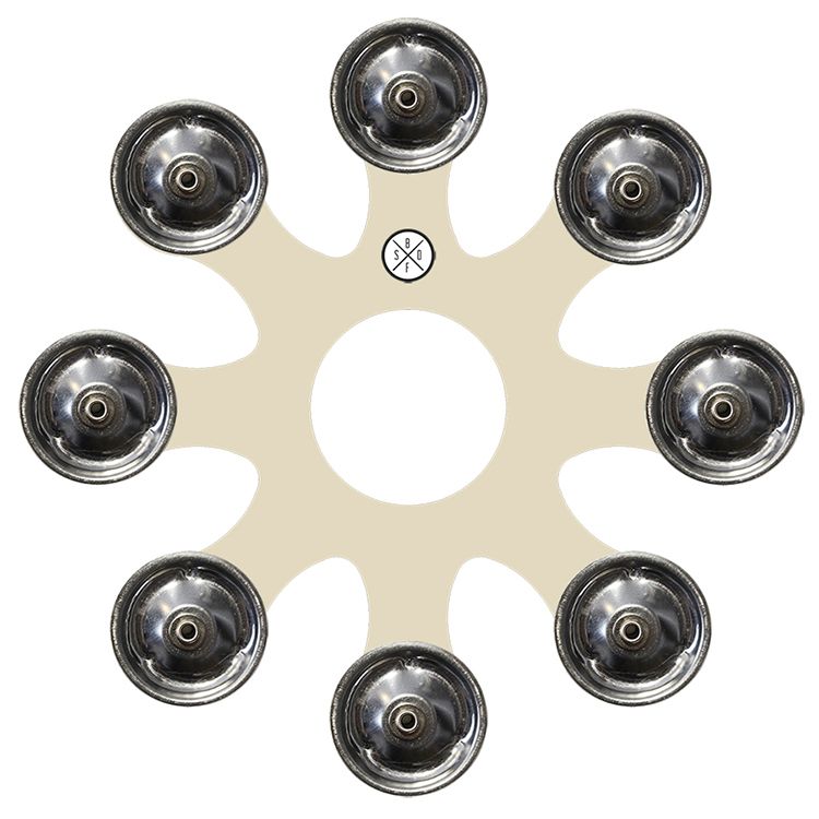 Big Fat Snare Drums Raggiera 8 Sonagli