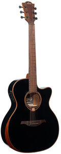 Lag T118ABCE-BLK Chitarra Acustica Auditorium Bevel Cutaway EQ Black