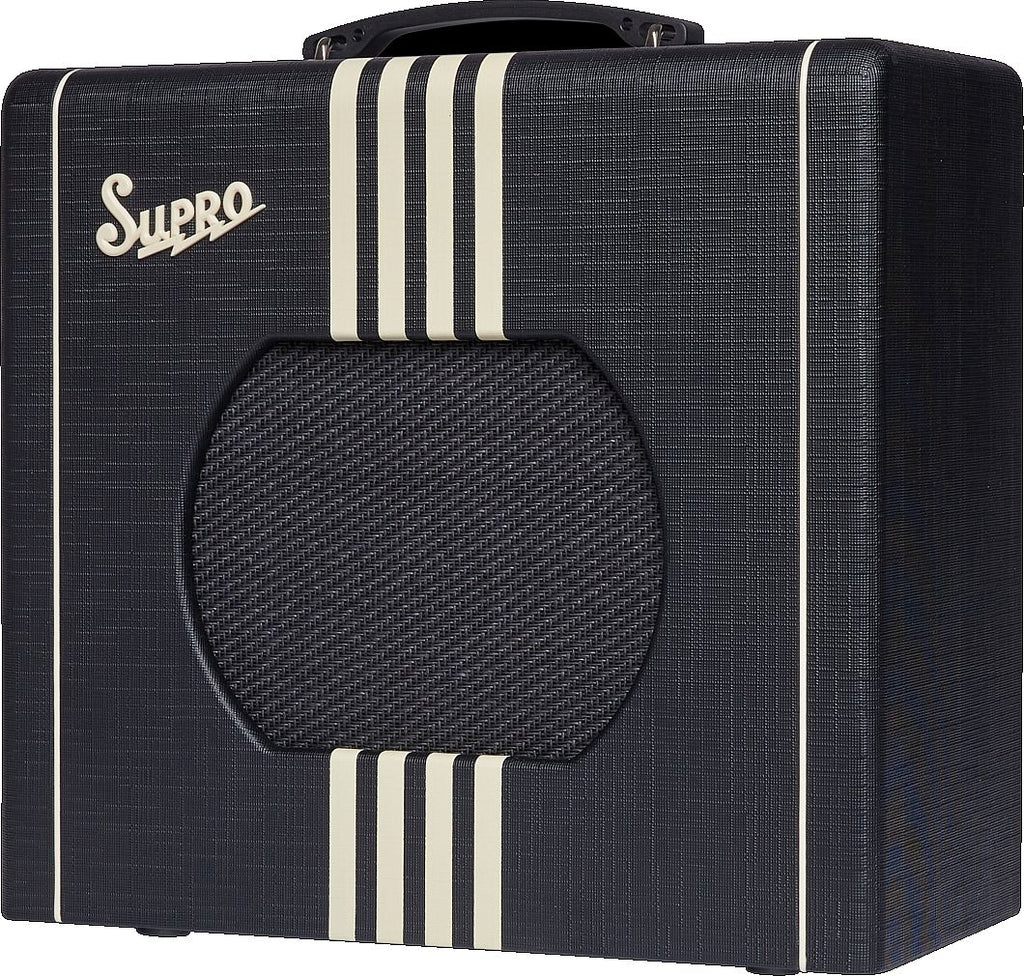 Supro Delta King 12 Black e Cream