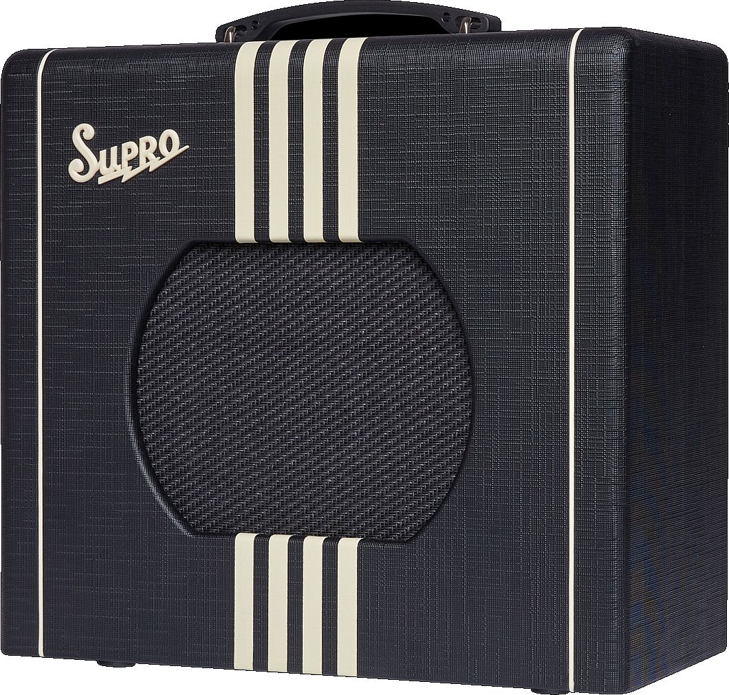 Supro Delta King 12 Black e Cream