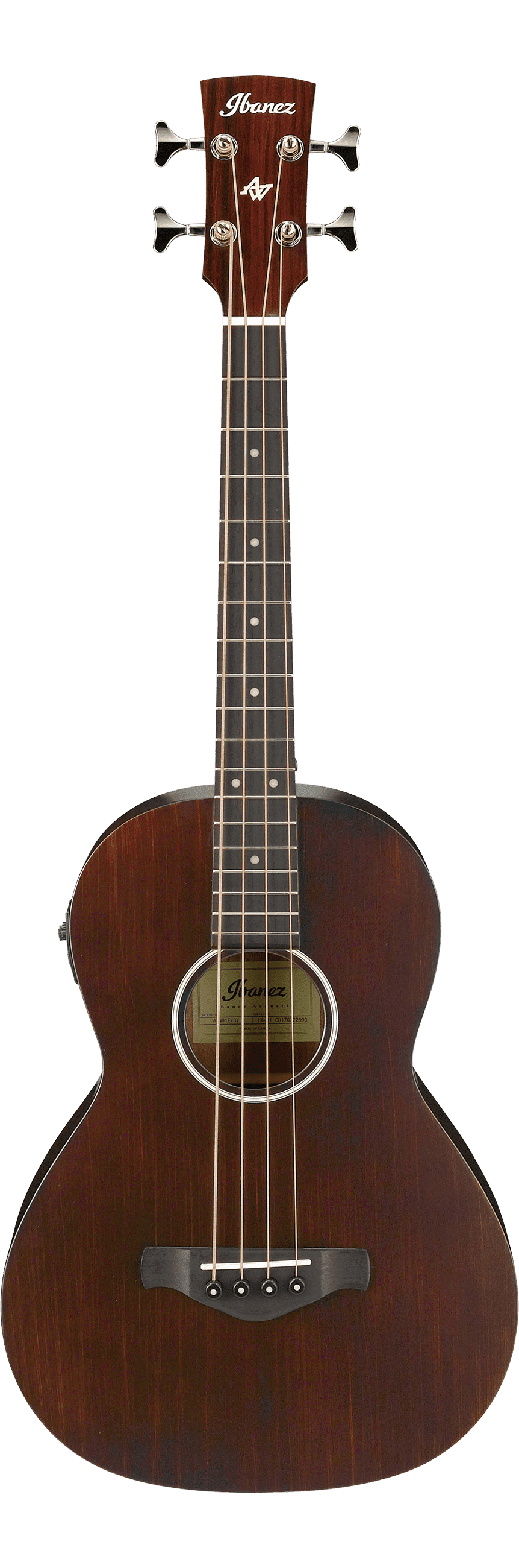 Ibanez Avnb1E-Bv Basso Acustico Elettrificato Brown Violin  Semi Gloss