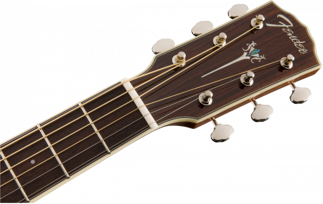 Fender Pm2 Standard Parlor Natural Chitarra Acustica Elettrificata