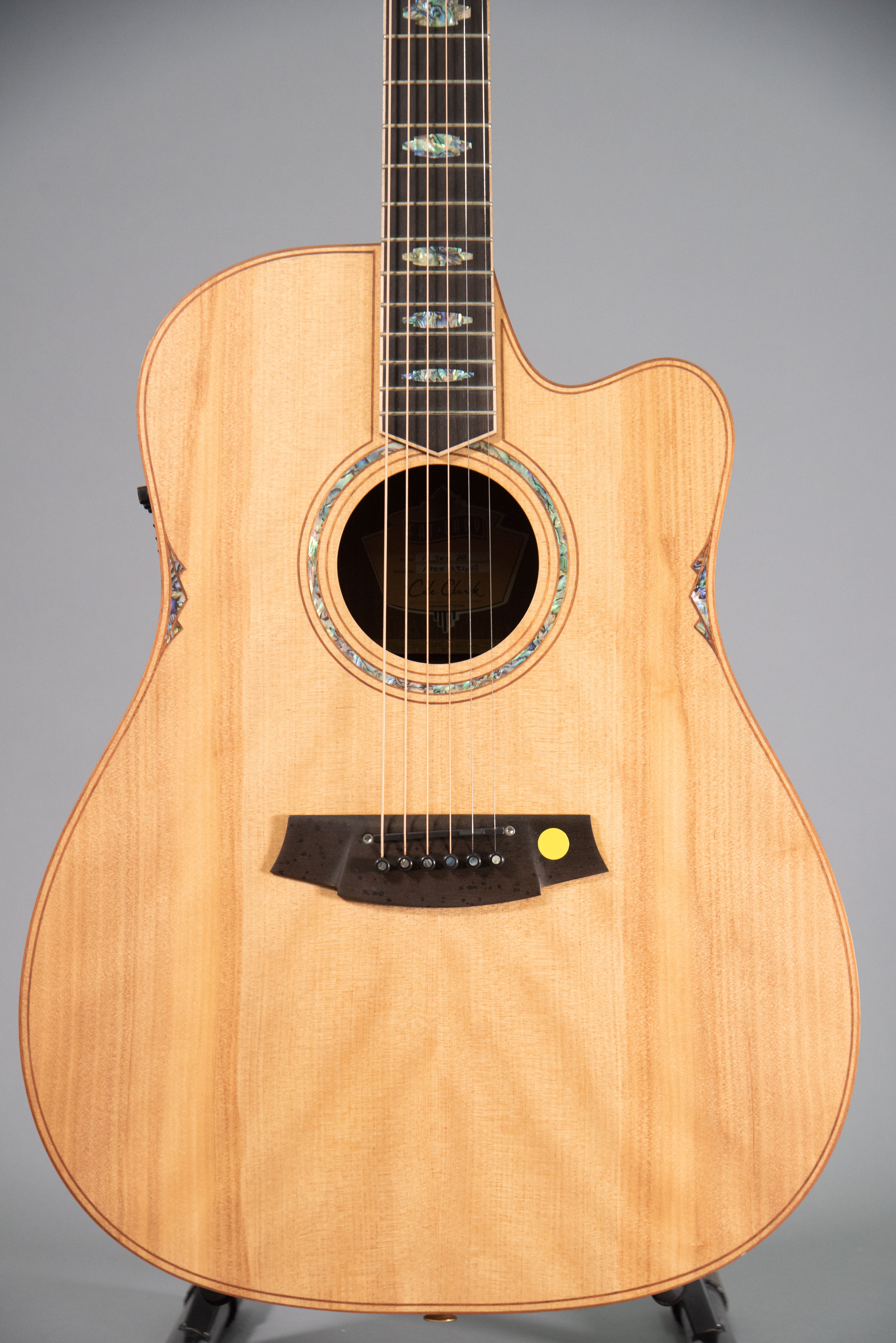 Cole Clark Fat Lady 3 Dreadnought Cutaway Elettrificata