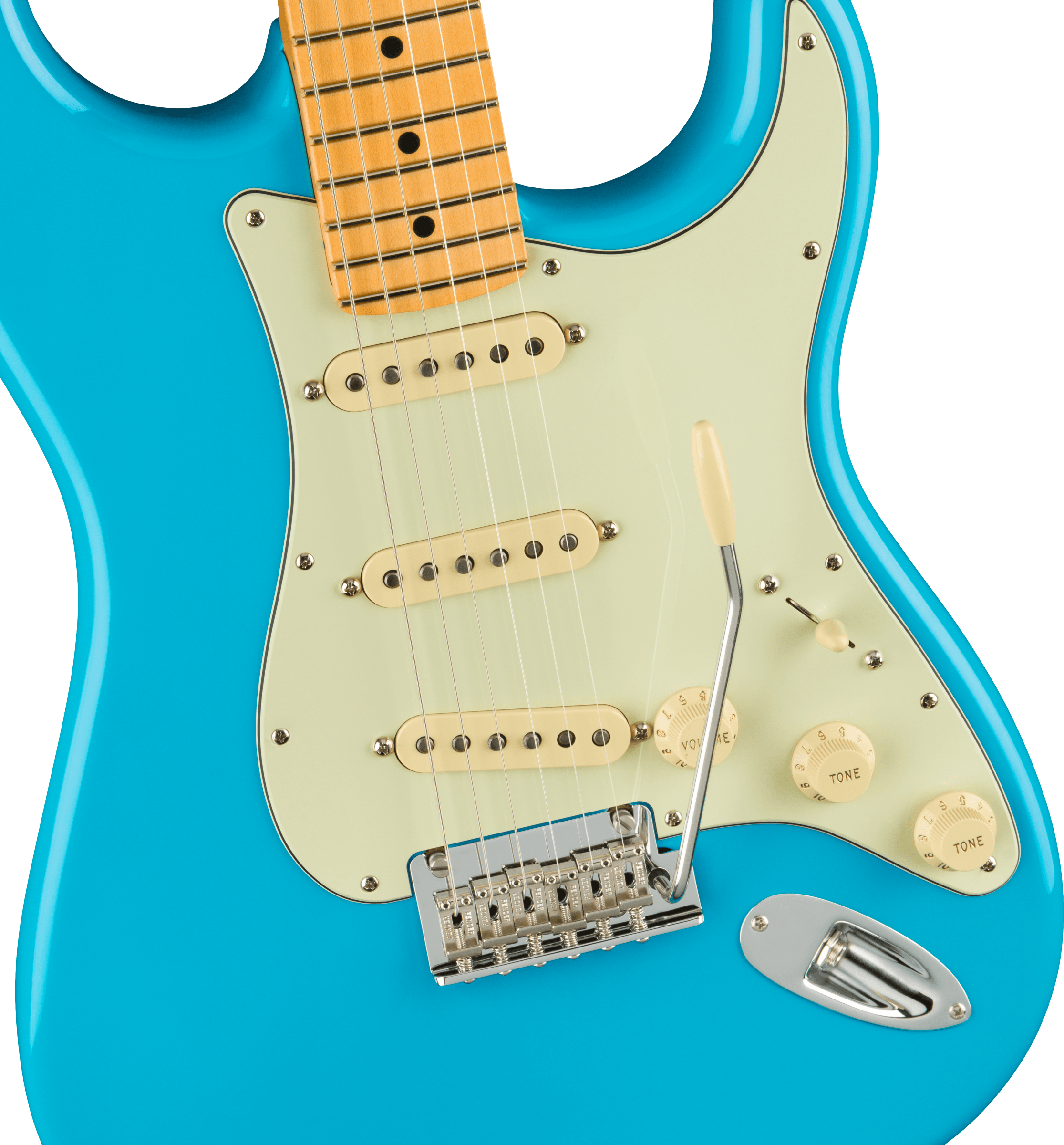 Fender American Professional II Stratocaster Maple Miami Blue
