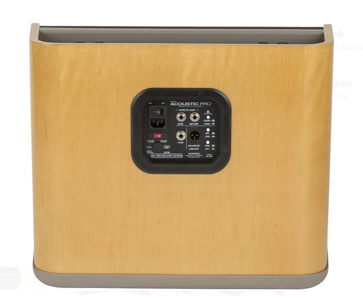 Fender Acoustic Pro 200 Amplificatore Per Chitarra Acustica Ultimo esposto