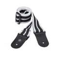 Planet Waves Black and White guitar strap