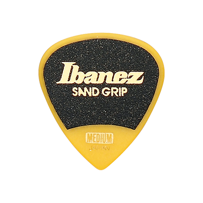 Ibanez Set 6 Sand Grip Yellow Picks 0.8mm