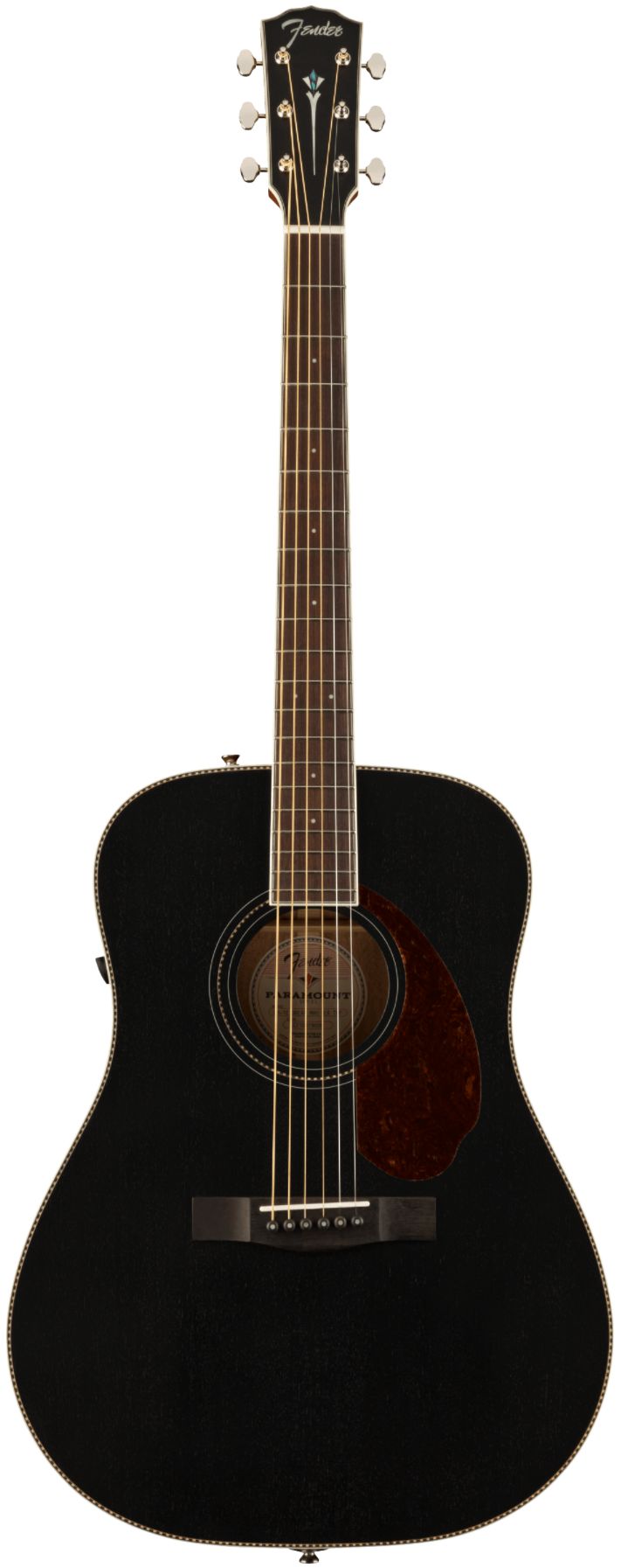 Fender Pm1 Dreadnought Black Top con Case