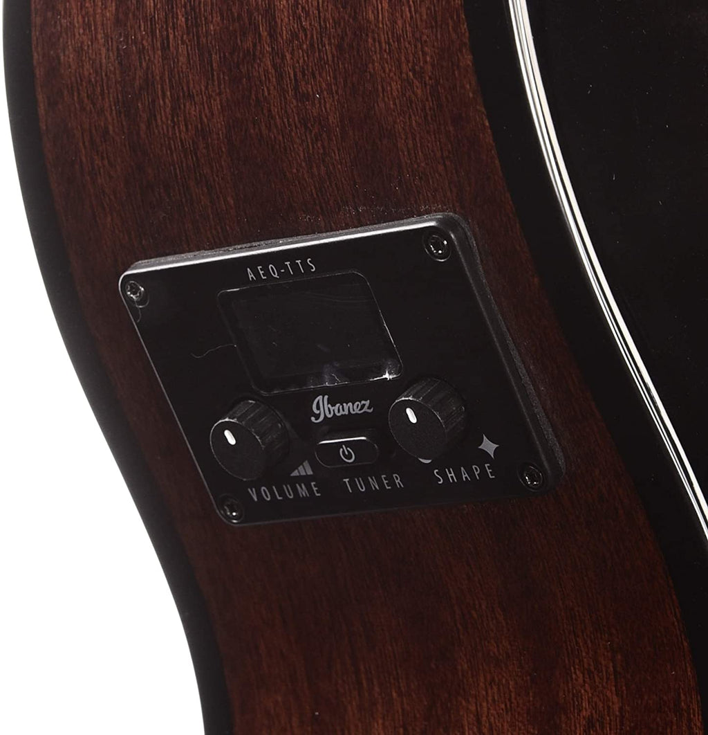 Ibanez Aeg70tch Chitarra Acustica Amplificata Transparent Charcoal Burst