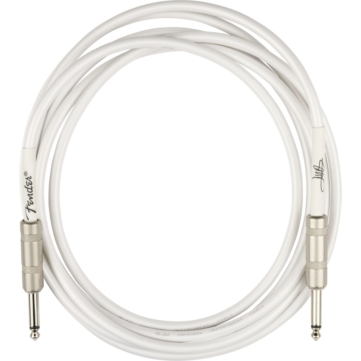 Fender Juanes 10' Instrument Cable Luna White Mt 3