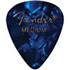 Fender 351 Shape Premium Celluloid Medium Blue Moto Pack 12Pz