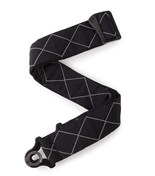D'Addario 50Bal02 Auto Lock Guitar Strap Black