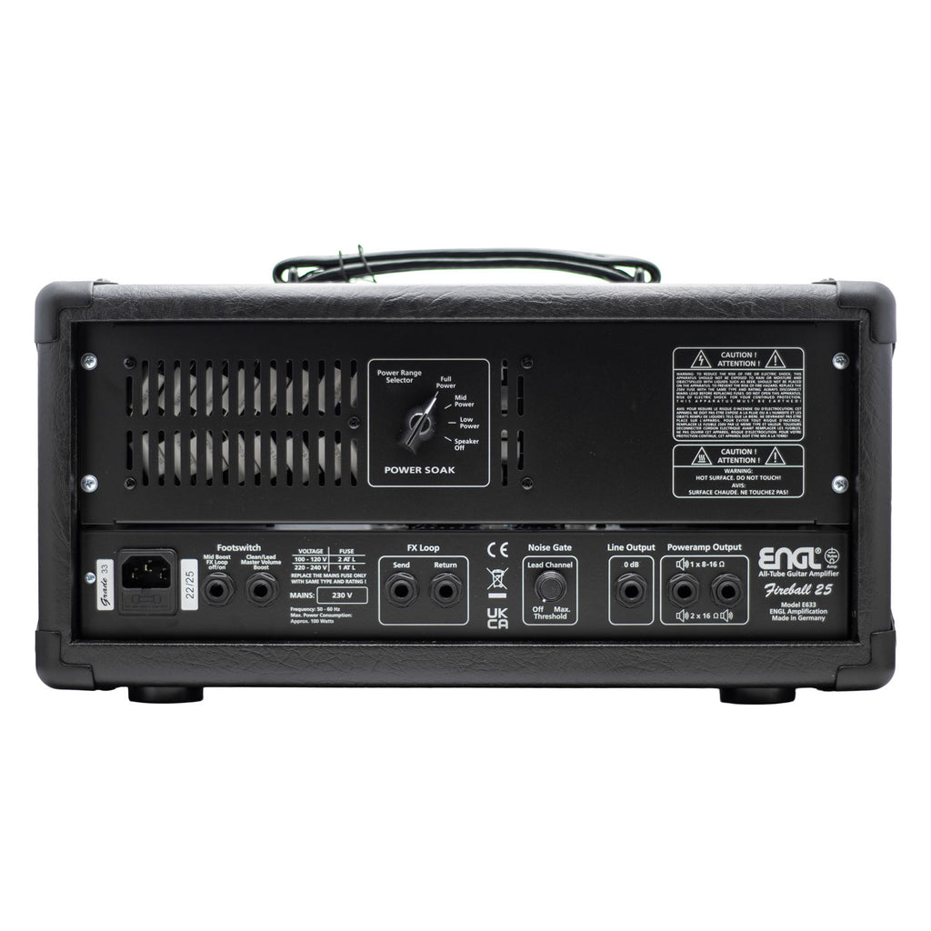 Engl 25 Goldface El34 Head Ltd