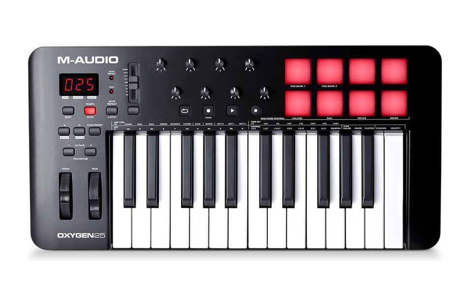M-Audio Oxygen 25 MKV promo