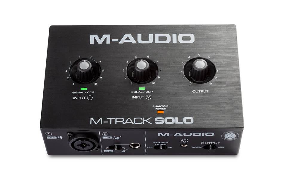 M-Audio M-Track Solo promo