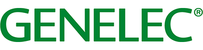 GENELEC Stand da Tavolo a L per 8X4X e 8X5X Nero
