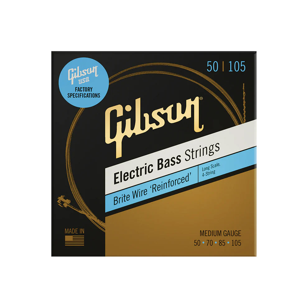 Gibson Accessories SBG-LSM Brite Wire Long Scale Medium 50-105
