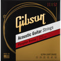 Gibson Accessories SAG-PB11 Phosphor Bronze Ultra-Light 11-52