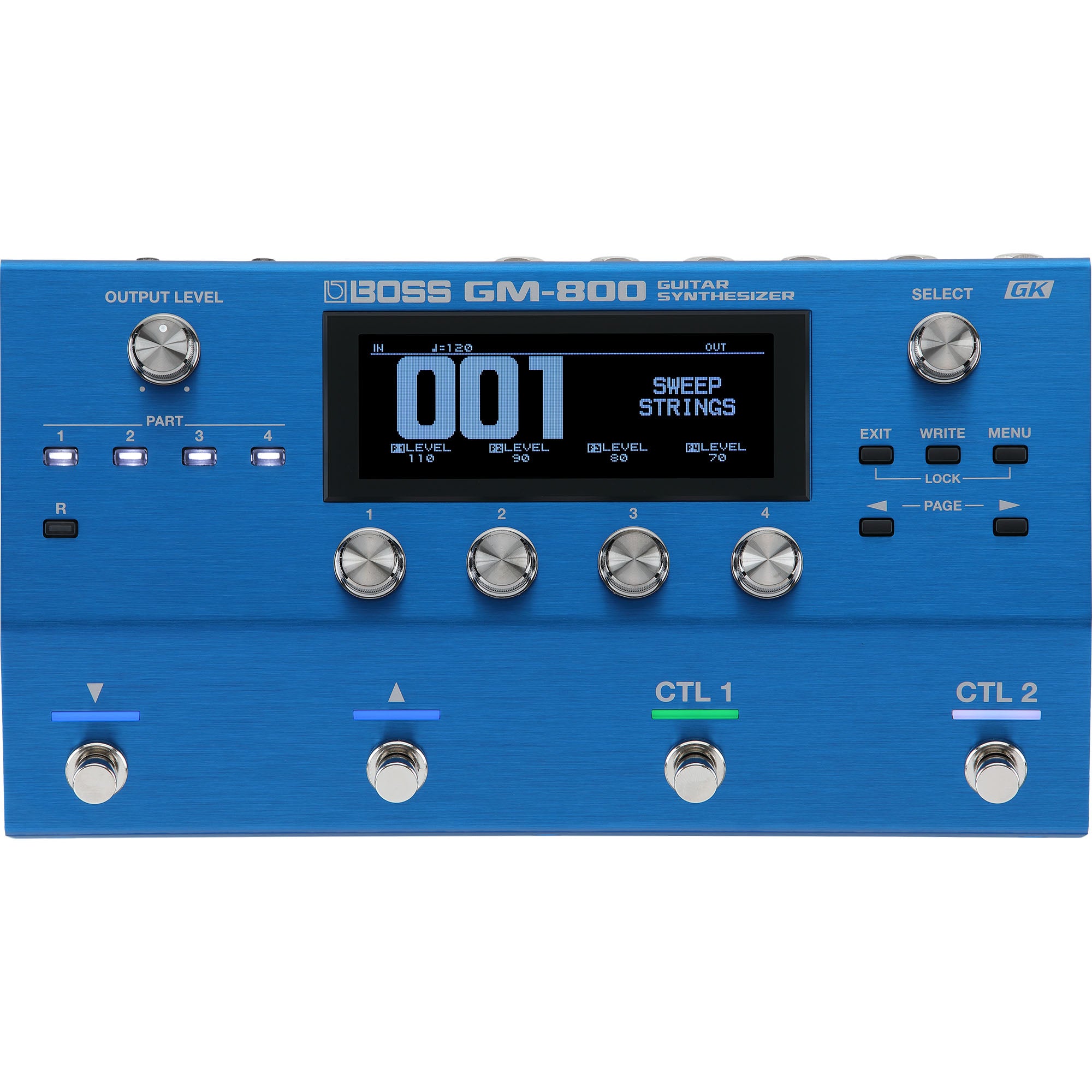 BOSS GM-800 GUITAR SYNTHESIZER