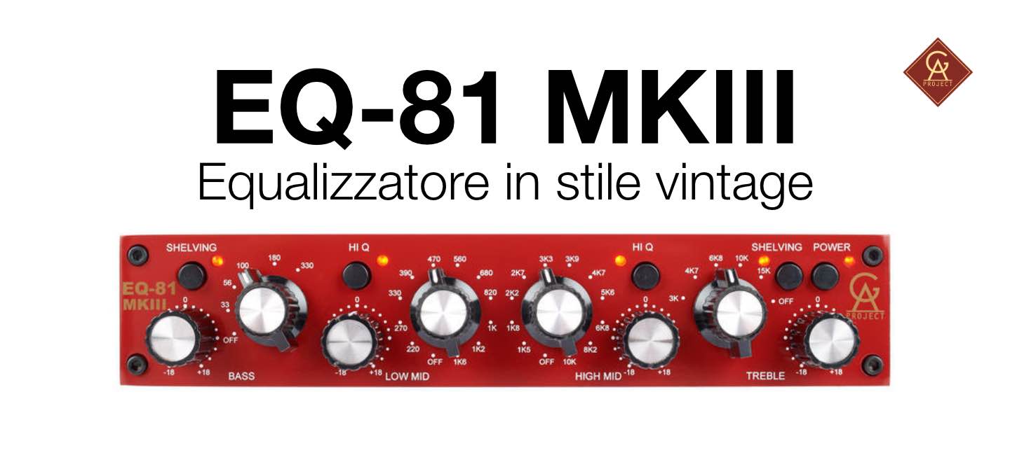 Golden Age Project Eq-81 Mkiii Promo