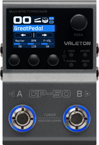 Valeton GP-50 Pedale Multieffetto