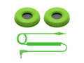 Pioneer Dj Ear Pads and Cord Green
