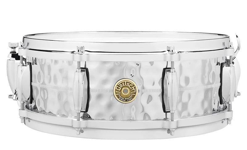 Gretsch G4160HB Rullante 14x5" USA Metal Hammered Chrome Over Brass