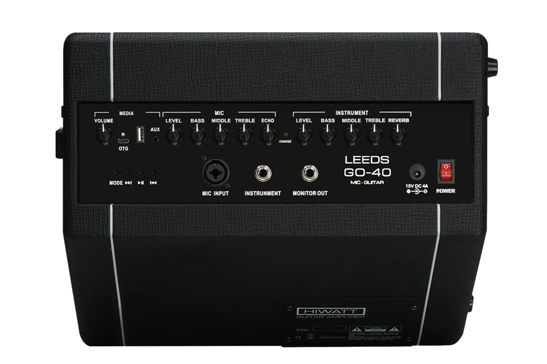 Hiwatt Leeds Go40 Combo per chitarra acustica 1x8 40 W