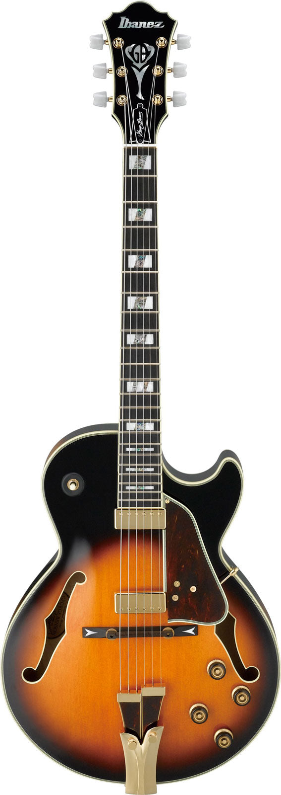 Ibanez GB10BS George Benson Brown Sunburst