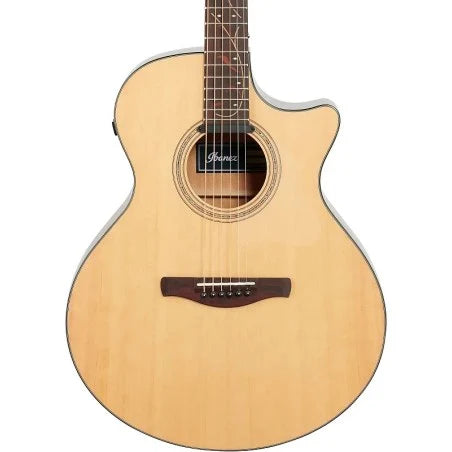 Ibanez Ae275BtLgs Chitarra Acustica Elettrificata Natural Low Gloss