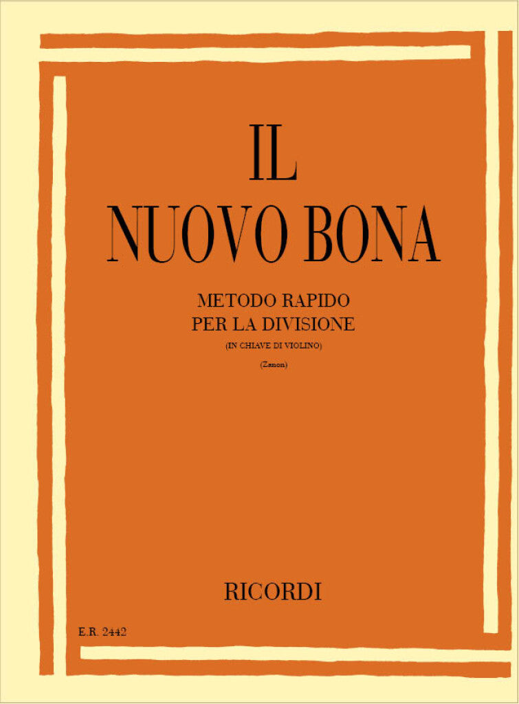 Ricordi Il Nuovo Bona Metodo Rapido per la Divisione