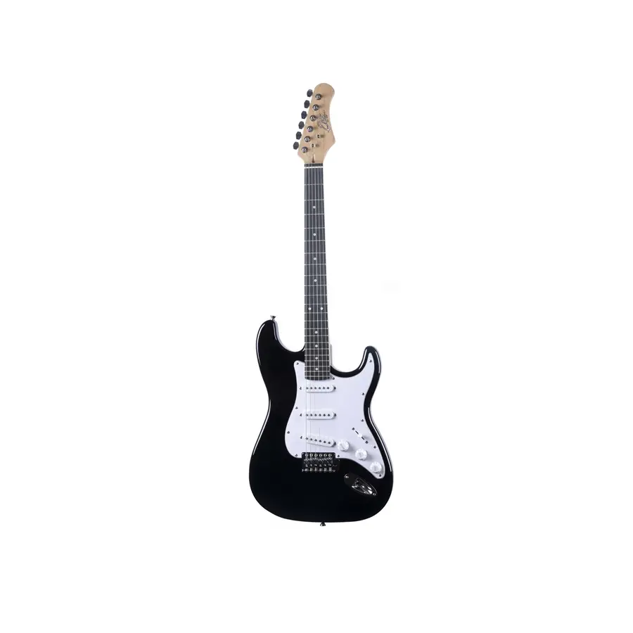 Eko Guitars ST-100 Black - chitarra elettrica stile Stratocaster