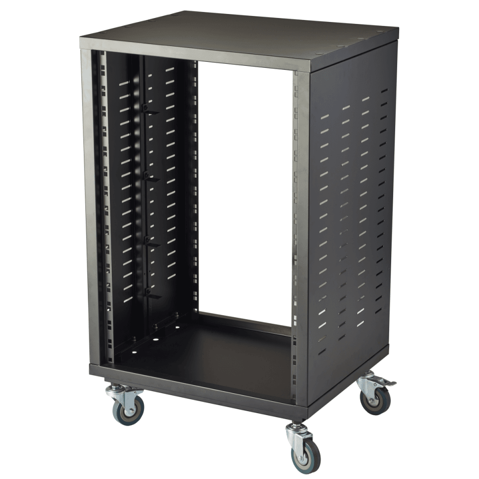 Soundsation Mobile Rack da 16 Unità 19' con Ruote