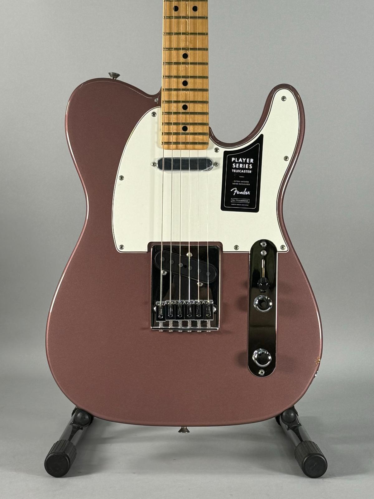 Fender Limited Player Telecaster Burgundy Mist Maple Chitarra Elettrica
