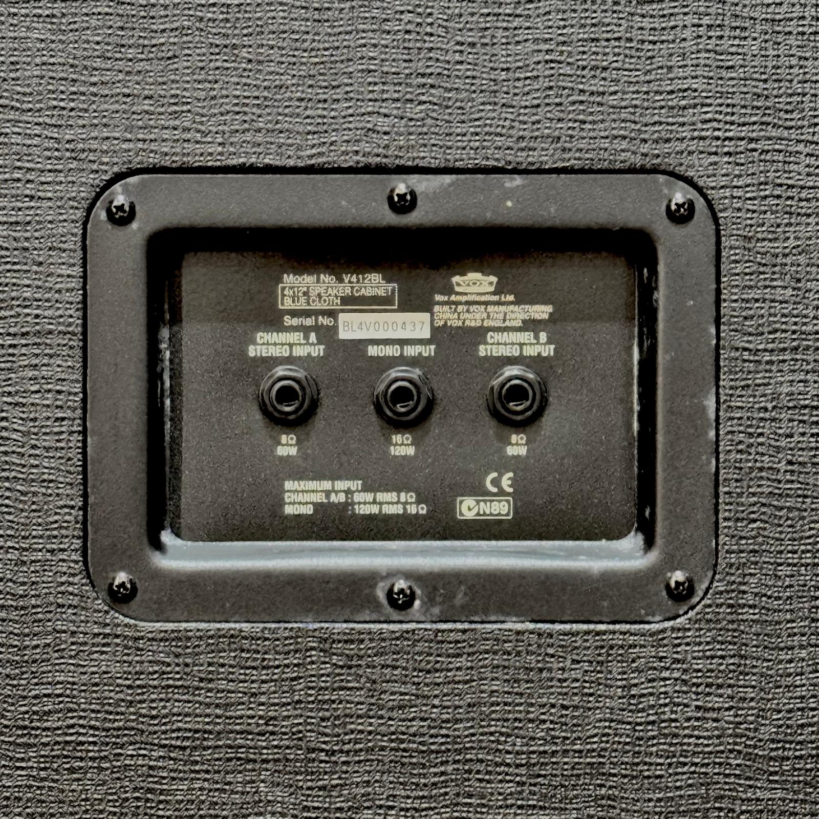 VOX AD60VTH VALVETRONIX HEAD E CASSA USATO