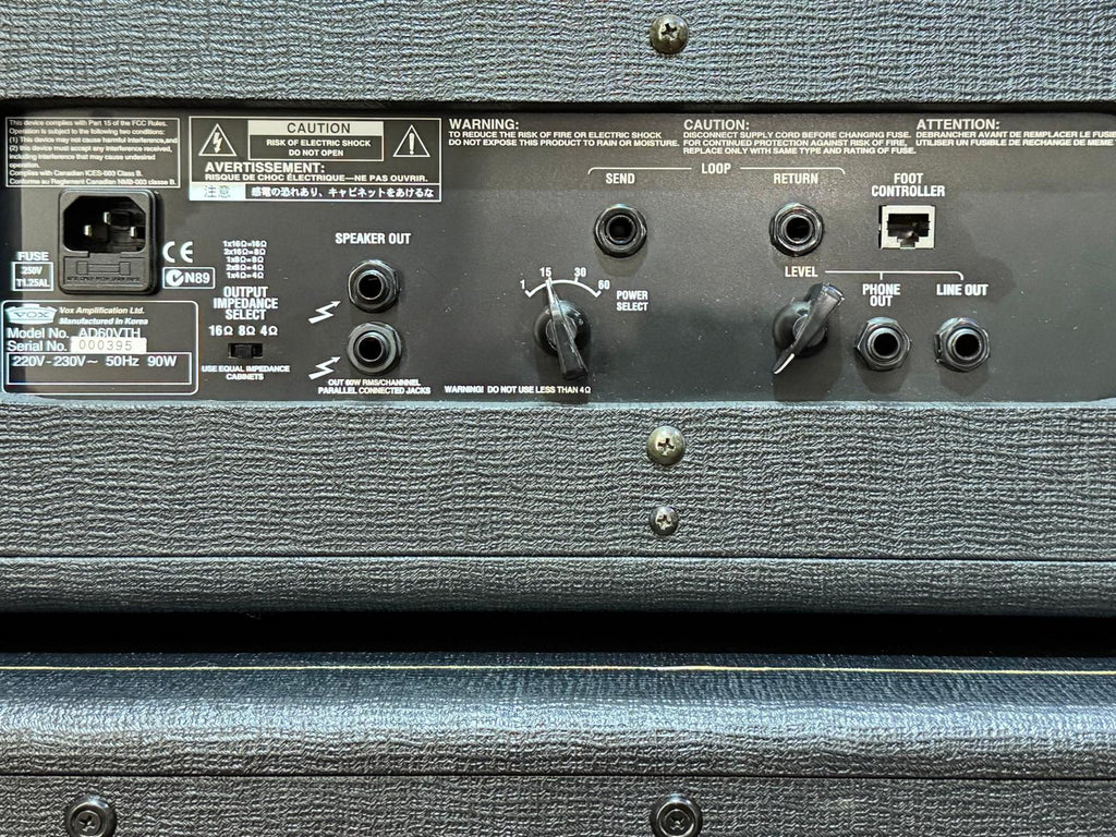 VOX AD60VTH VALVETRONIX HEAD E CASSA USATO