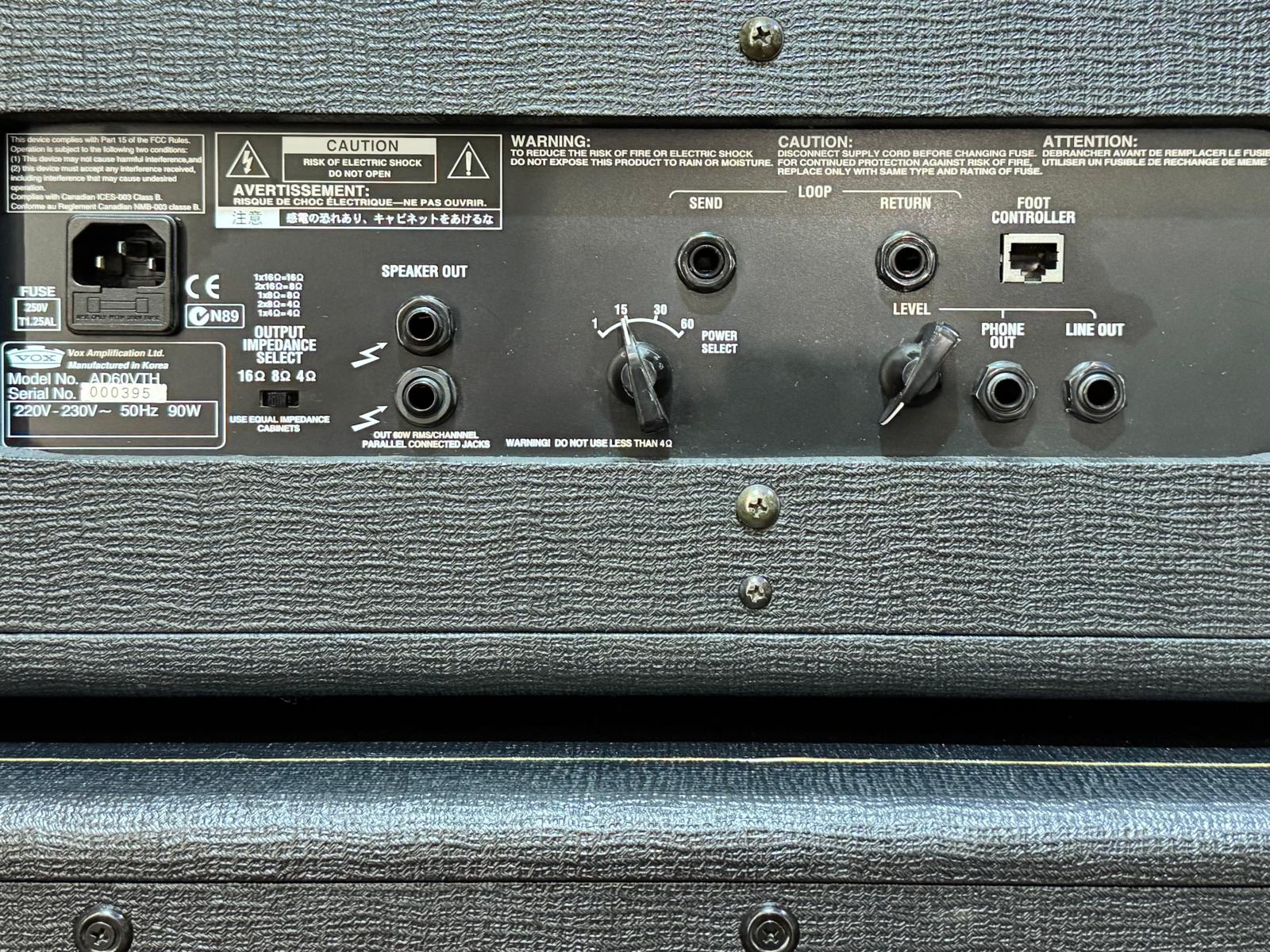 VOX AD60VTH VALVETRONIX HEAD E CASSA USATO