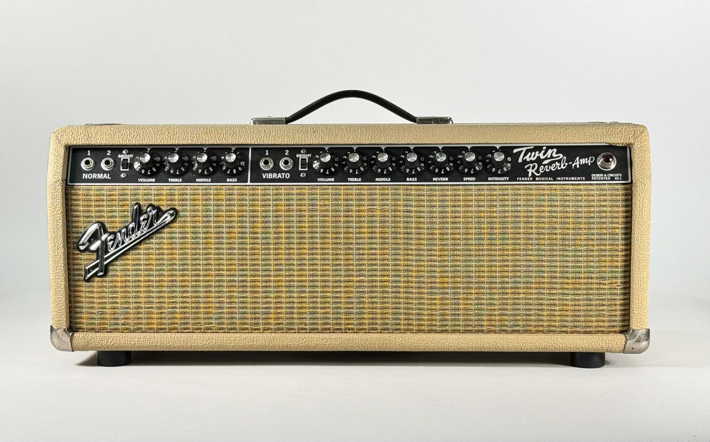 Fender Twin Reverb Testata Blonde Usata