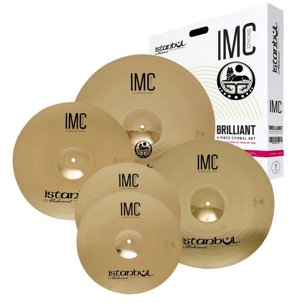 Istanbul Mehmet IMC 4pcs Cymbal Set Brilliant