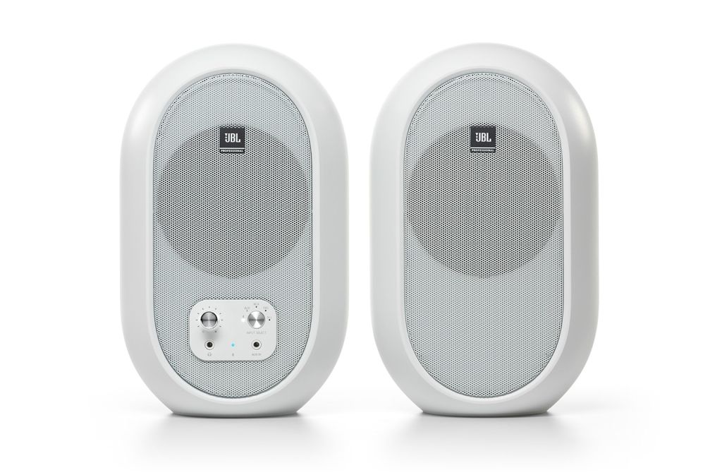 Jbl 104 Studio Monitor Bianchi con Buetooth Set di 2