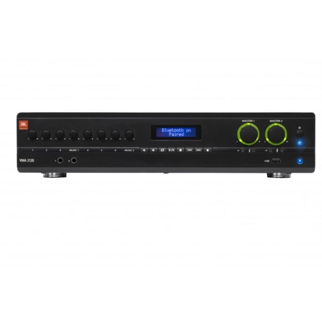Jbl Vma2120 Mixer Amplifier 8 Inputs 2 Outputs 120W